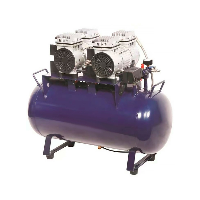 DL300/3EW-60L - стоматологический компрессор для двух установок, объем ресивера 60 л | Eluan (Китай)