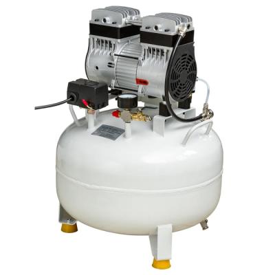 HK-2EW-35 (ND-100) - безмасляный компрессор для 1-2 стоматологических установок, с ресивером 35 л (100 л/мин) | Mercury (Китай)