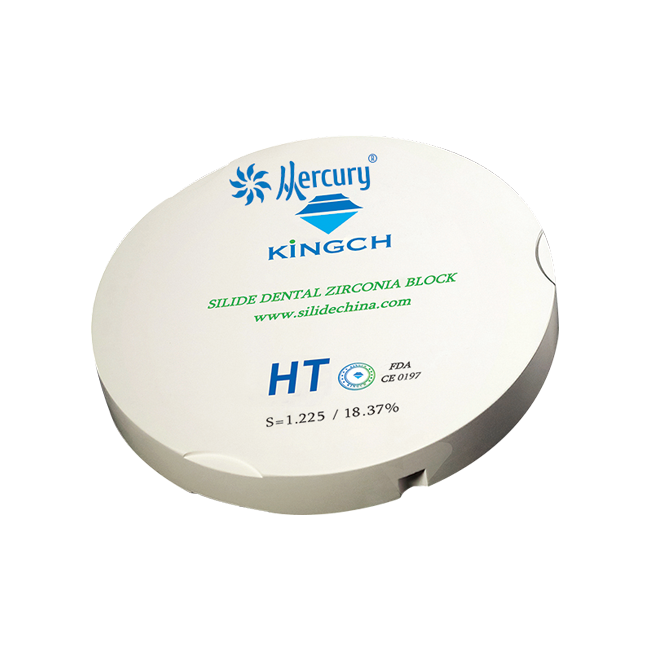 HT 98/95x12 - высокотранслюцентный циркониевый блок для реставраций | Mercury (Китай)