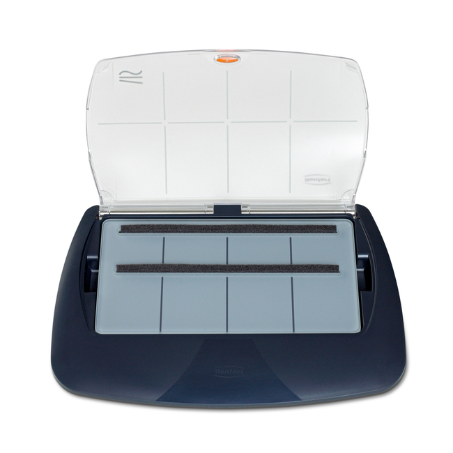 Палитра стеклянная, частично самоувлажняющаяся, с двумя увлаж. полосками lay:art crystal aqua s | Renfert (Германия)