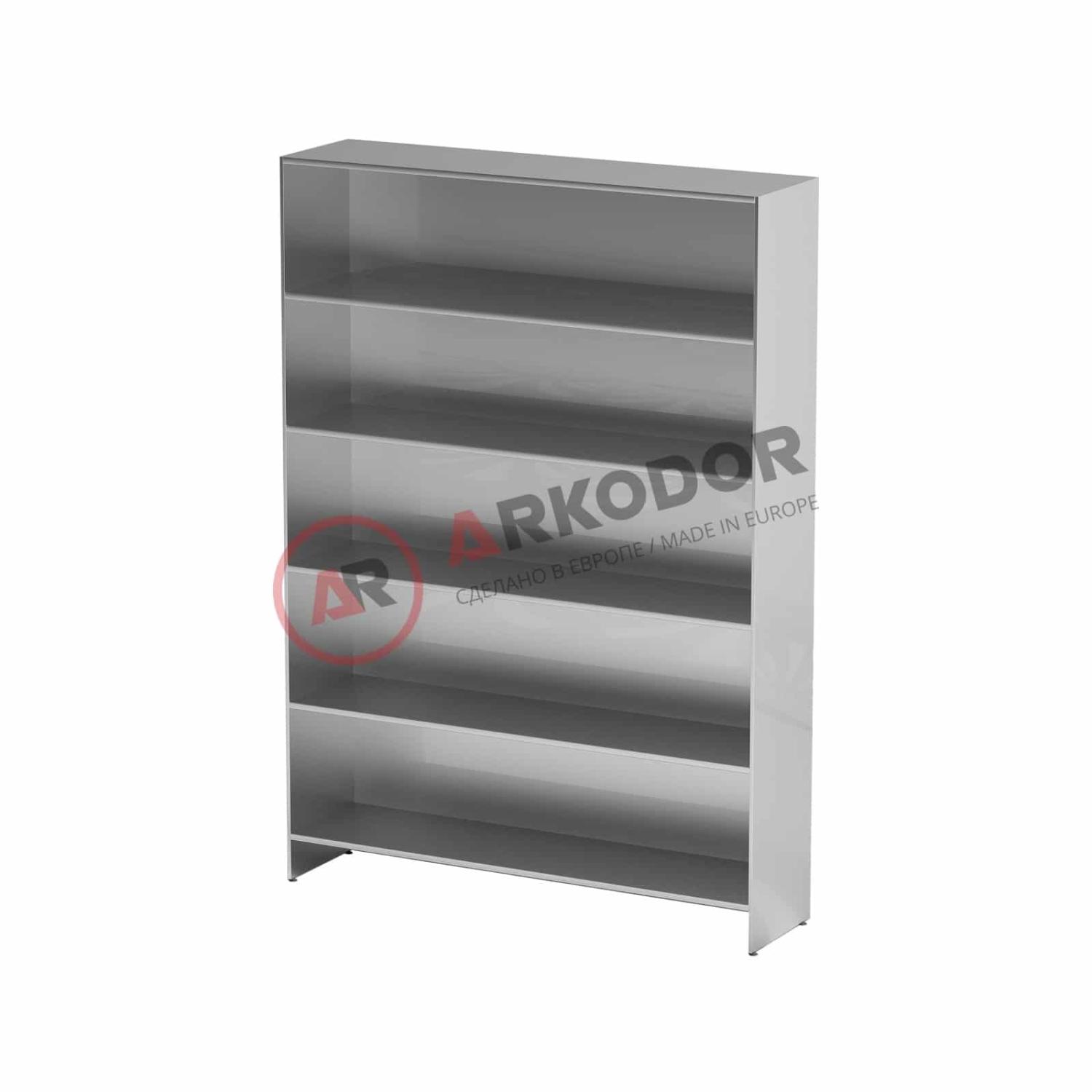 Шкаф-стеллаж для одноразовой одежды AT-S015 (Нержавеющая сталь)