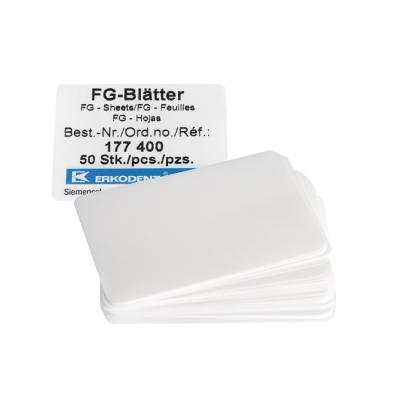 FG листы - для придания формы, 50 шт. | Erkodent (Германия)