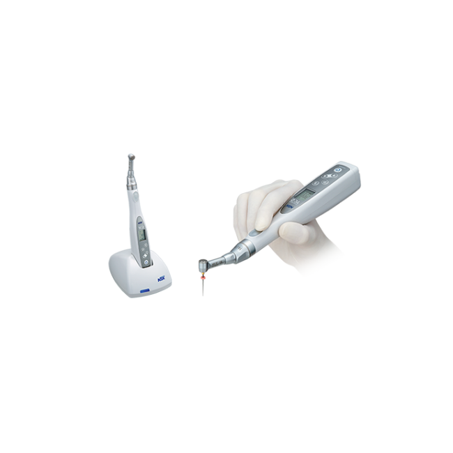 Endo-Mate TC2 MPA - беспроводной эндодонтический микромотор с возможностью быстрого подключения апекслокатора