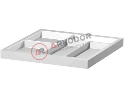 Лоток пластиковый белый для выдвижных ящиков AR-LOT4