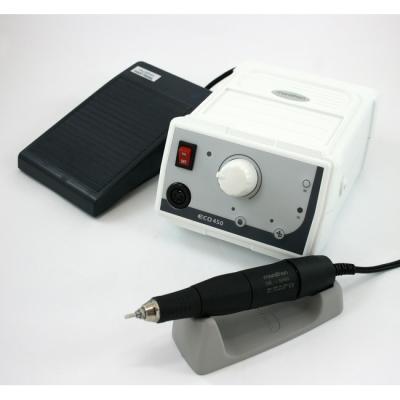 Marathon N7R (ECO450) - портативный щеточный зуботехнический микромотор, с наконечником SDE-SH400, 40000 об/мин, педаль FS60N | Saeyang Microtech (Ю. Корея)