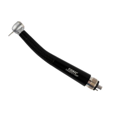 CX207-C1-5 - турбинный наконечник с одноточечным спреем, черный цвет, для 4-х канального соединения | COXO (Китай)