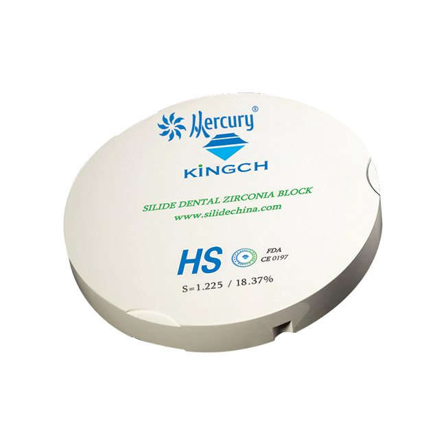 HS 98/95х16 - высокопрочный циркониевый блок для реставраций | Mercury (Китай)