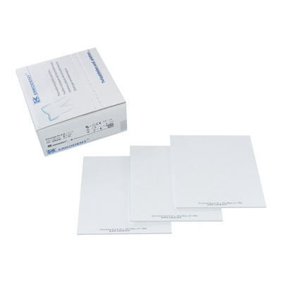 Erkoplast PLA-W - термоформовочные пластины, цвет белый,  квадратные, 125×125 мм, 10 шт. | Erkodent (Германия)