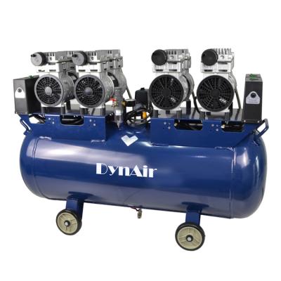 DA7004D - безмасляный компрессор для 4-5-ти стоматологических установок, с осушителем, с ресивером 100 л, 312 л/мин | Jiangsu Dynamic Medical Technology (Китай)