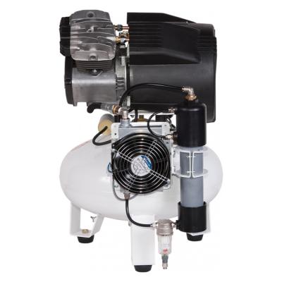 Remeza КМ-24.VS204Д - безмасляный компрессор для 2-х стоматологических установок, с осушителем мембранного типа, с ресивером 24 л, 130 л/мин | Remeza (Белоруссия)