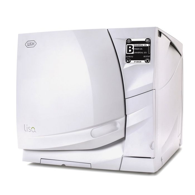 LISA 522 - вакуумный автоклав класса В, 22 л | W&H DentalWerk (Австрия)