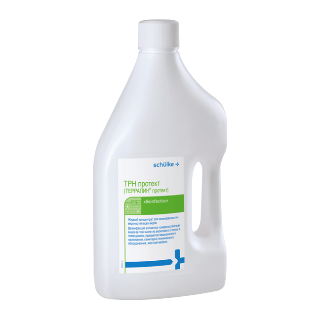 Терралин Протект - средство для дезинфекции поверхностей всех видов, 2 л | Schulke & Mayr GmbH (Германия)