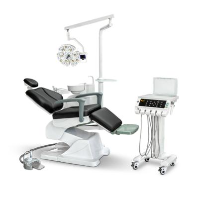 AY-A 4800 Cart - стоматологическая установка с подкатным модулем врача и сенсорным управлением, нижняя подача инструментов | Anya (Китай)