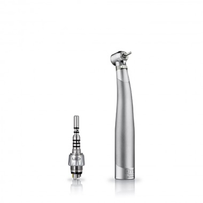 Prestige LK - турбинный наконечник с LED подсветкой, керамическими подшипниками, кнопочным зажимом бора и переходником Multiflex | Bien-Air (Швейцария)
