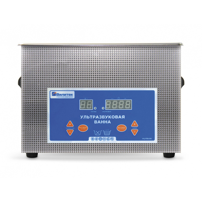 Vilitek VBS-41D - ультразвуковая ванна с подогревом, таймером и цифровым управлением, 4 л | Vilitek (Россия)