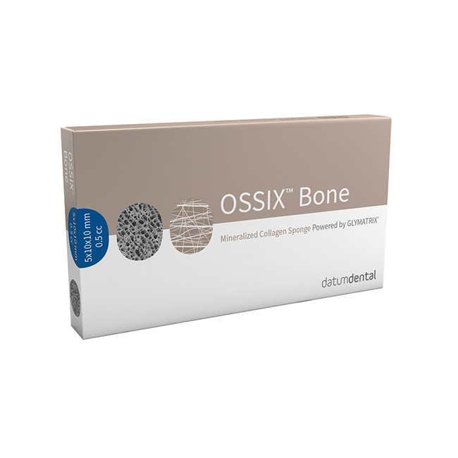 Ossix Bone ОХВ0250 - имплант дентальный костного матрикса, 5x5x10 мм | Datum Dental (Израиль)