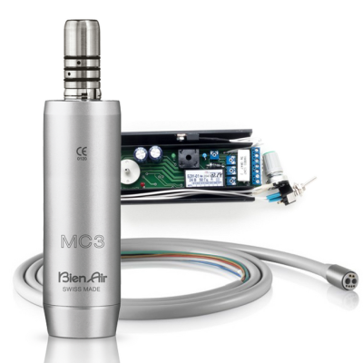 MC3 LK Kit - микромотор Bien-Air MC3 LK со светом, с комплектом для встраивания в стоматологическую установку | Bien-Air (Швейцария)