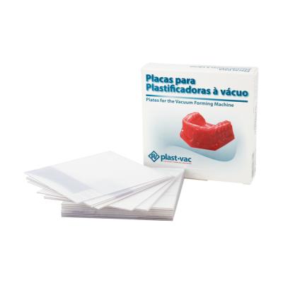 Cristal (PET-G) - пластины термопластичные для вакуумформера, жесткие, 1,0 мм (20 шт.) | Bio-Art (Бразилия)