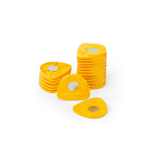 SAM ASP (420) - монтажные пластины для Axiosplit, овальные, 20 шт. | SAM (Германия)