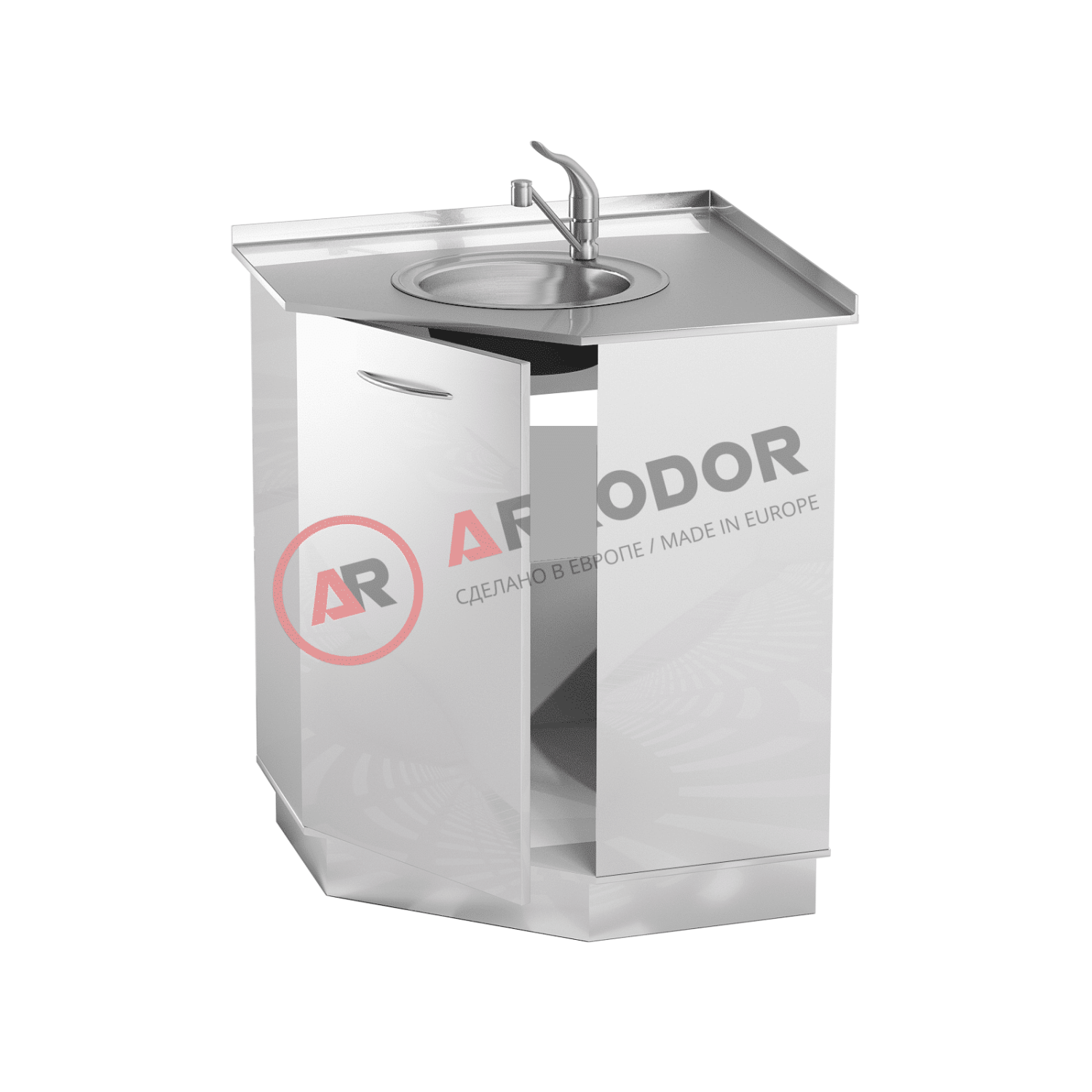 Тумба AT-T04Y (Нержавеющая сталь)