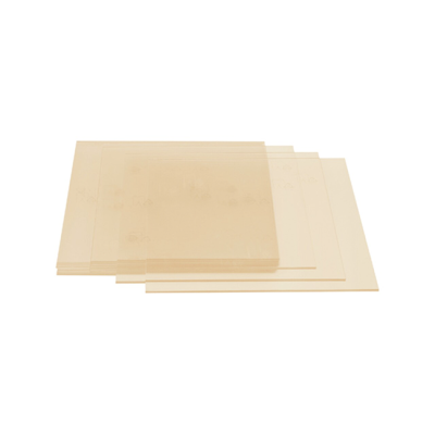 Erkodur А3 - термоформовочные пластины, цвет зуба, квадратные, 125×125 мм, 10 шт. | Erkodent (Германия)