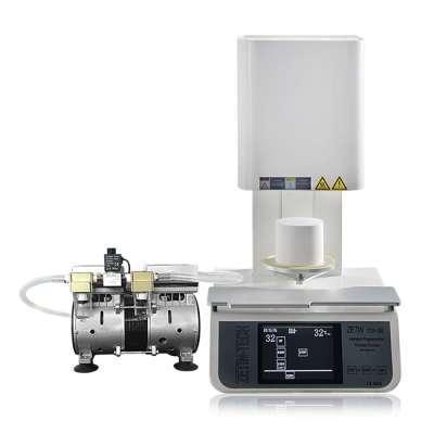 Zetin ZTCF-20B - печь для обжига керамики, с вакуумной помпой | Zetin-Tech (Китай)