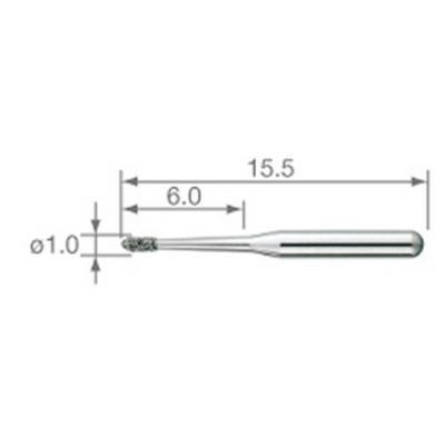 Pico Bur PC6 - боры для S-Max Pico (3 шт/уп) | NSK Nakanishi (Япония)