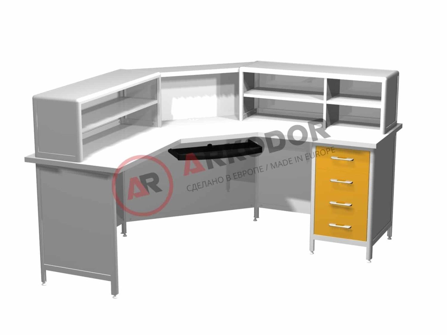 Стойка регистратора (Пост дежурной медсестры) AR-PA05 (пластик)