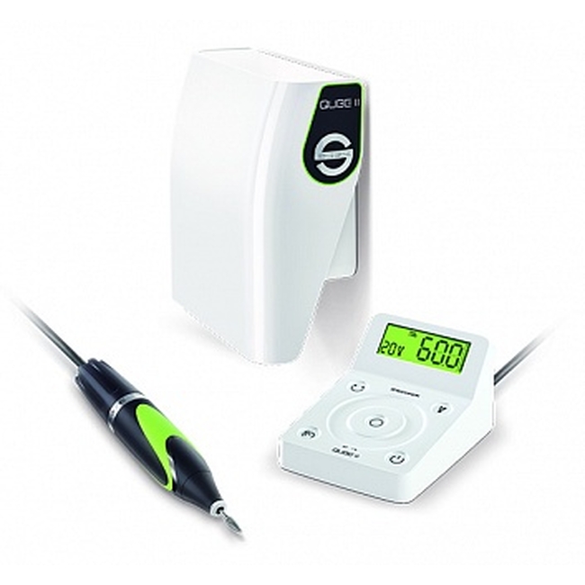 Qube II - микромотор зуботехнический для фрезеровки, заглаживания и полировки, резки воска и металла, коленный, 60000 об/мин | Schick Dental GmbH (Германия)