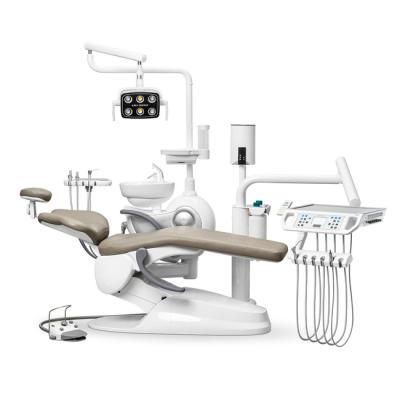 Safety M2+ - стоматологическая установка с нижней подачей инструментов, белый корпус | Mercury (Китай)