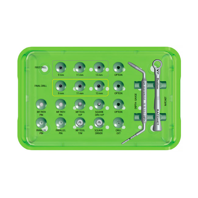 GXIFU NR Line Surgical Kit - набор хирургических инструментов | Dentium (Ю.Корея)