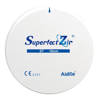 Aidite STW - циркониевый диск прозрачный, неокрашенный, диаметр 95 мм | Aidite (Китай)