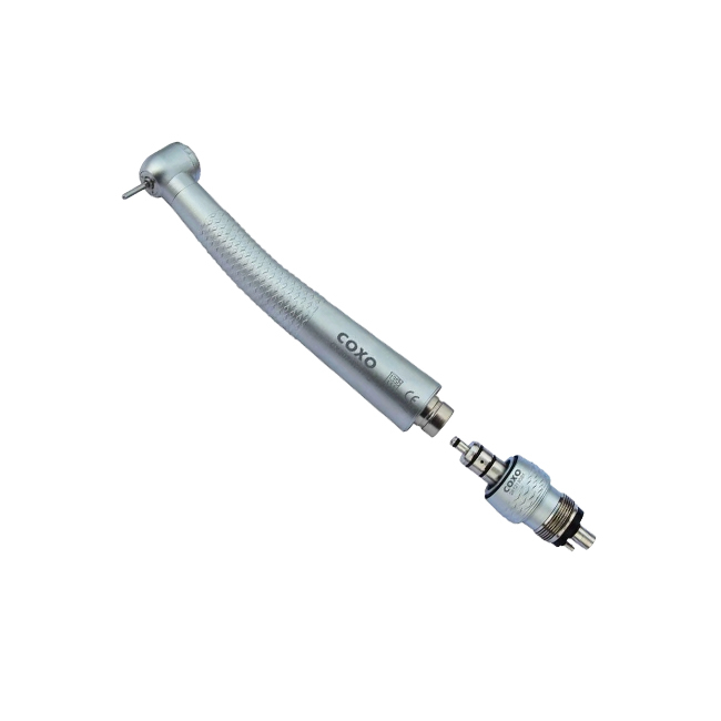 CX207-W-TPQ-N - турбинный наконечник с увеличенной головкой, с быстросъемным переходником стандарта COXO | COXO (Китай)
