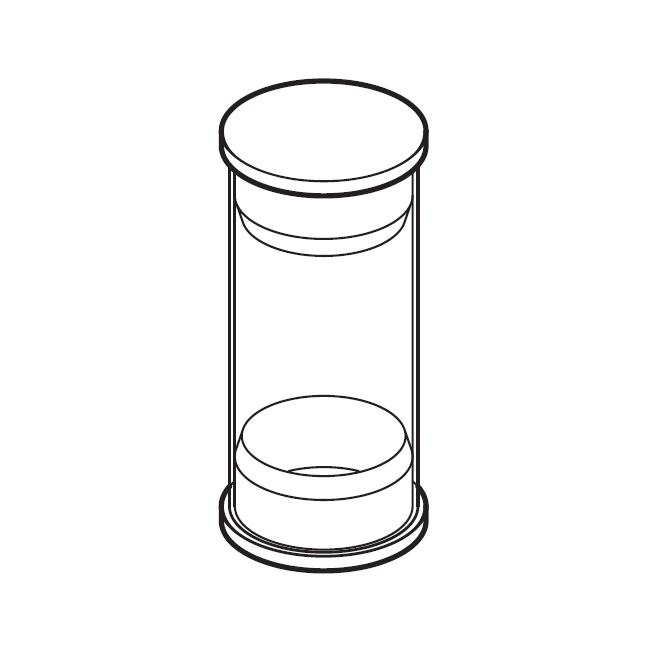 Круглый бачок для мелких деталей для всех артикуляторов PROTAR evo | KaVo (Германия)