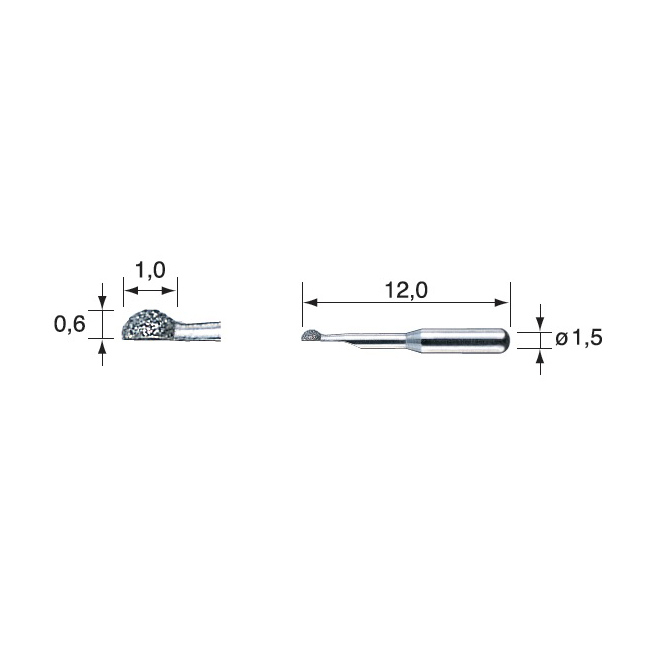 V-G75 - клиновидные насадки для минимального инвазивного лечения (3шт.) | NSK Nakanishi (Япония)