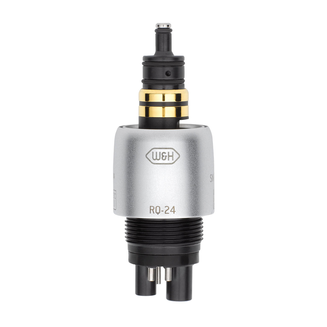 RotoQuick-24 - быстросъемный переходник для турбинных наконечников с фиброоптикой (для 6-канального соединения Midwest LUX) | W&H DentalWerk (Австрия)