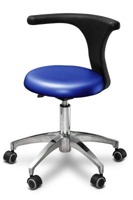 Стул ассистента с абдоминальным упором кожзам