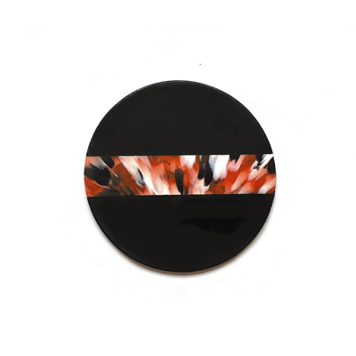 Playsafe triple freestyle strip - термоформовочные пластины смешанных цветов (полоска), толщина 5.5 мм, круглые, диаметр 120 мм, 5 шт. | Erkodent (Германия)