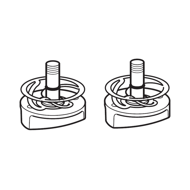 Болты для крепления монтажных пластин (2 шт.) для всех артикуляторов PROTAR evo | KaVo (Германия)
