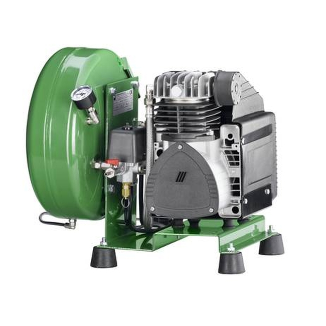 KD 109 - безмасляный компрессор для одной стоматологической установки, без осушителя, без кожуха, с ресивером 9 л (60 л/мин) | Diplomat Dental (Словакия)