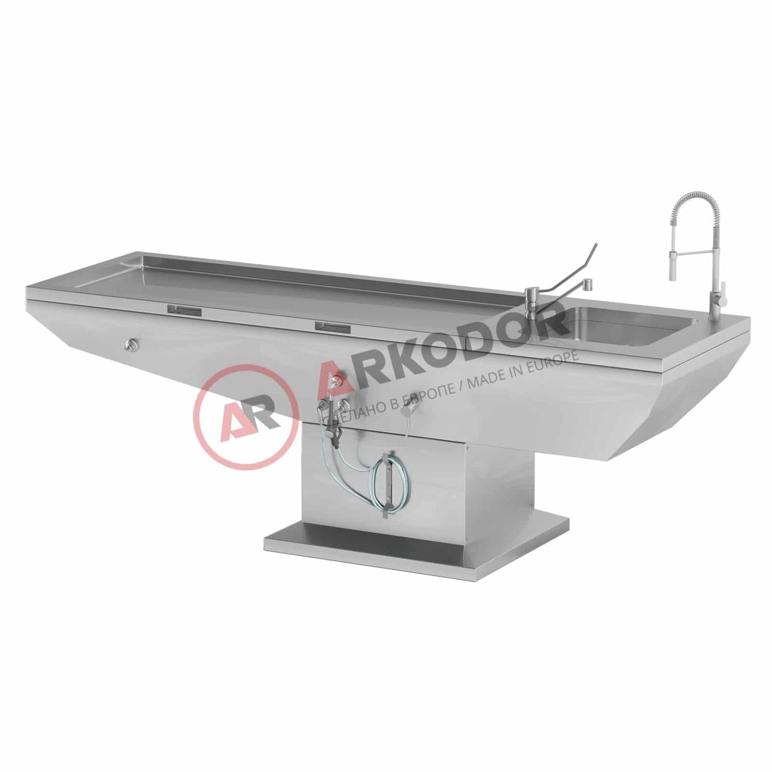 Стол для вскрытий AT-B83 (Нержавеющая сталь)