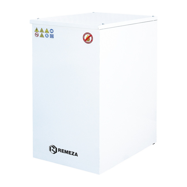 Remeza КМ-8.F114K - безмасляный компрессор для одной стоматологической установки, без осушителя, с кожухом, с ресивером 8 л, 60 л/мин | Remeza (Белоруссия)