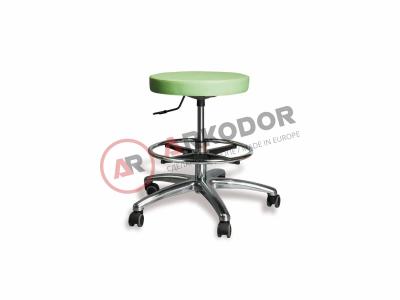 Стул без спинки (табурет) с опорой для ног AR-Z74F