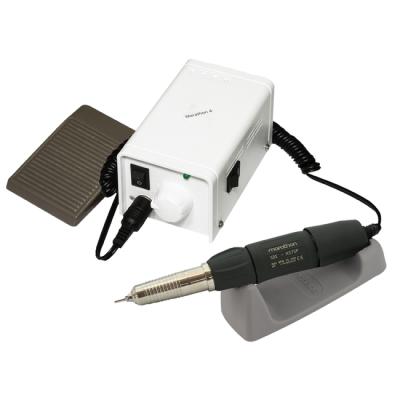 Marathon 4 - щеточный зуботехнический микромотор, с наконечником SDE-H37SP, 35000 об/мин, педаль SFP-27 | Saeyang Microtech (Ю. Корея)