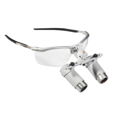 Heine HRP Set A - бинокулярные лупы высокого разрешения с увеличением 3,5х, 4х и 6х и креплением на оправе | Heine (Германия)