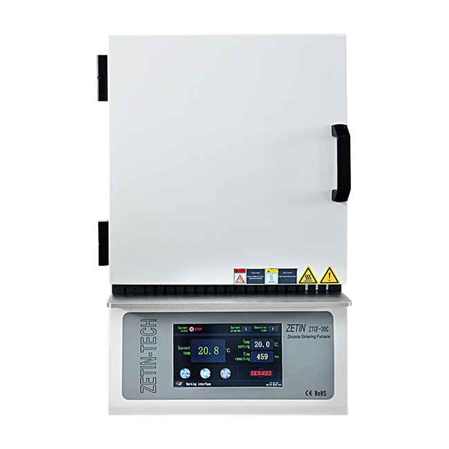 Zetin ZTCF-30B Mini - печь для синтеризации циркония | Zetin-Tech (Китай)
