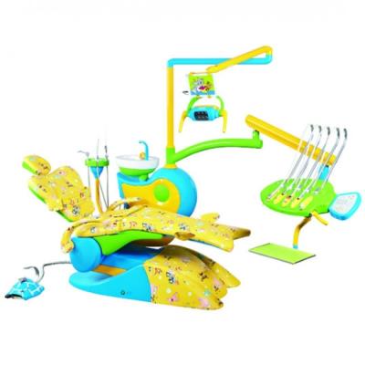 QL-2028 CD - детская стоматологическая установка с верхней подачей инструментов | Fengdan (Китай)