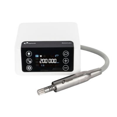 MotorTurbo - портативный бесщеточный электрический микромотор с фиброоптикой, в комплекте с блоком управления и шлангом | Eighteeth (Китай)