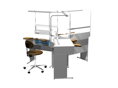 Стол зуботехнический AR-E23
