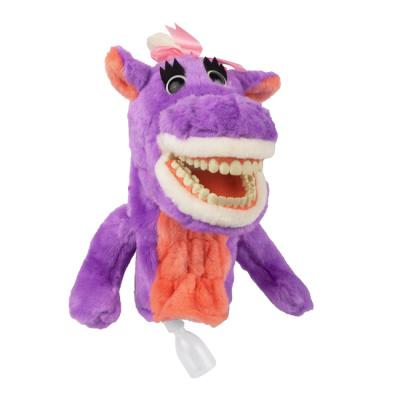 Putzi-Petz Динозавр - перчаточная кукла в виде динозавра с челюстью-типодонтом | Hager & Werken (Германия)